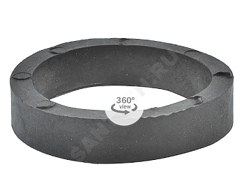 Прокладка под смывной бачок (круглая) D74*94 (БЕЛАЯ)