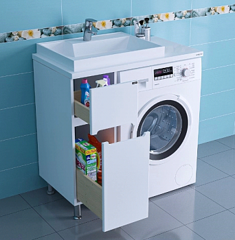 Тумба п/ум. н/стир.маш. напольная "Лондон 29"  ум.Юпитер