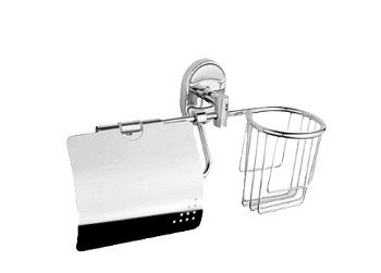 Бумагодержатель с освежителем OUTE TG1105-1 (1/40)