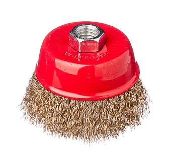 Щетка мет. УШМ 125мм/М14 (чаш) 656-039