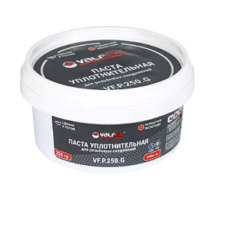 Паста уплотнительная VALFEX 250 г (Вода, пар) VF.P.250.G