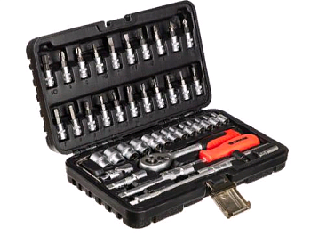 Набор профес. инструмента, 46 предметов ЕРМАК 736-053