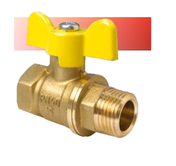 Кран шар. ГАЗ 1/2" бгш "Valfex" 11Б27фтМ (96/24)