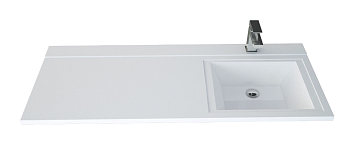 Умывальник "Cosmos-120*48" ш*г правый с перел. с кроншт.