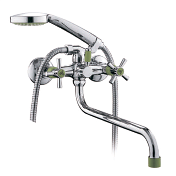 R22118-6 Frud смесит. ванна 1/2 м/к зеленый