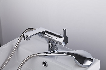 F-1252 Frap смес.35 мм хром.гигиен./душ