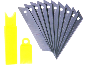 Лезвия запасные для ножа 10шт, 18мм 641-094