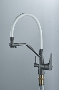 Елочка R603CY-0 Rainsberg 35мм гибк.нос+фильтр граф/бел