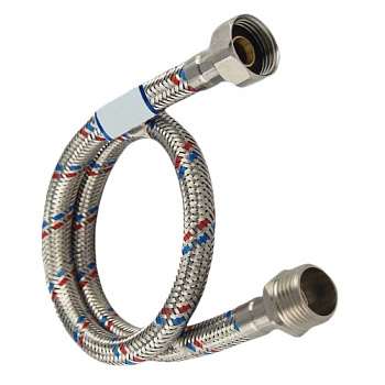 Гибкая подводка для воды.  г-ш 180см. Valfex (1/50)