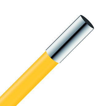 Излив гибкий OUTE M7170-9 хром желтый