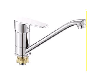 Елочка A0803 ALOUTE 40мм дл.нос хром гайка (алюминий)