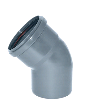 Отвод ПП Ø50 45° (1/100)