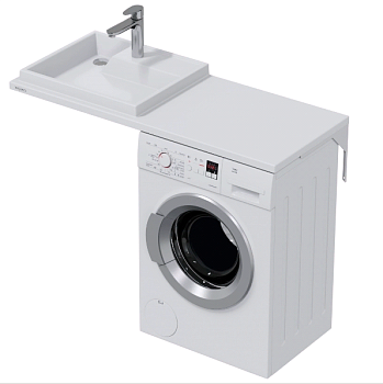 Умывальник н/стир.маш. Юпитер 1200*500 левый (900124)