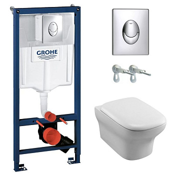 Сист.инст. Grohe RAPID SL 38721001 компл.3 в 1 овал.кн