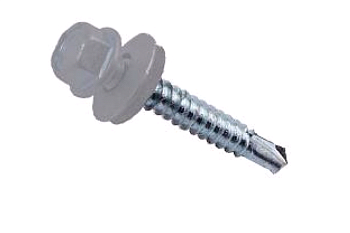 Саморезы кров.5,5х19, сверло RAL 7004 сигнальный серый