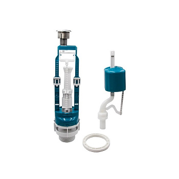 ИНКОЭР Арматура к смыв.бачку (Кноп метал нижний подвод) D40 (И-СБ1-НпрНРФ-А-В) 3-3-2-4 (1/20)