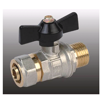 Кран шар для м/пл 16*3/4 ц ш  14/84 F252.1605