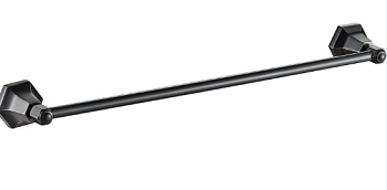 Полотенцедержатель одинарный OUTE TG2313-1 черн.золото