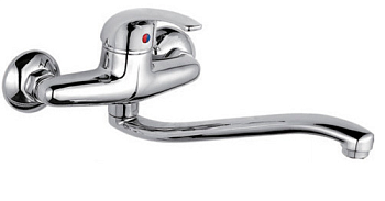 F-4629-В Frap елочка настен.40 мм ниж.излив (1/1)