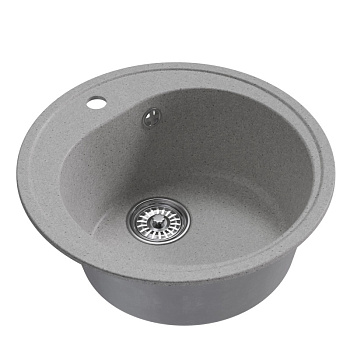 Мойка ML-GM11 круглая, серая (310), 500мм NEW