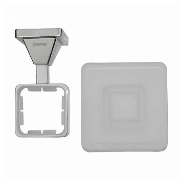 G1902 мыльница настен. матов. стекло СНЯЛИ 1/10