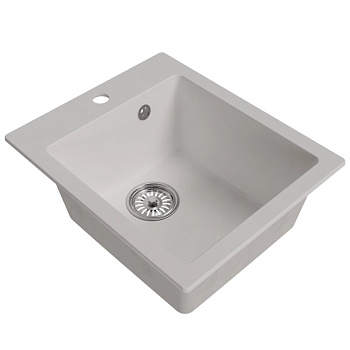 Мойка ML-GM14 ультра-белая  (341), 420*500*190мм NEW