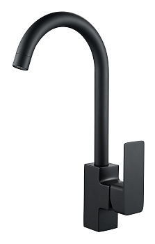 Елочка A1013H ALOUTE 35мм бок.ручка черный (алюминий)