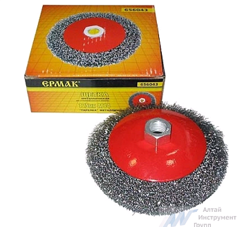 Щетка мет. УШМ 125мм/М14 (тар) 656-043