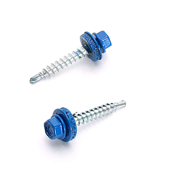 Саморезы кров.4,8х29, сверло RAL 5005 сигнальный синий