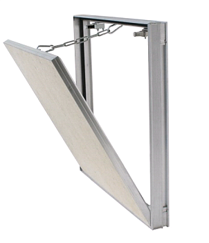 Люк под плитку съёмный с цепочкой 20x20