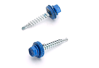 Саморезы кров.5,5х19, сверло RAL 5005 сигнальный синий