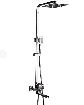 F-24802 Frap смес.д/кабины "зонт" нерж (1/3)