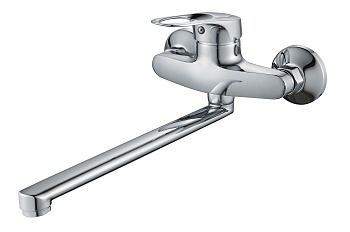 Елочка A3153 ALOUTE 40мм настенный нижн.излив (алюминий)