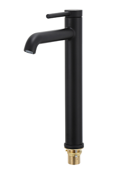 G1006-26 Gappo тюльпан 35 мм на гайке высокий черный