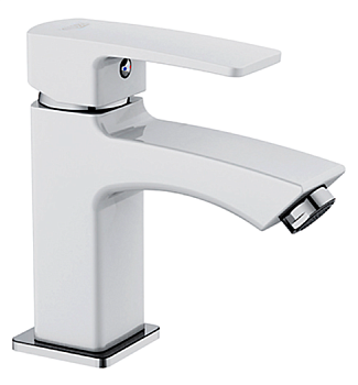 R10153 Frud тюльпан 35 мм на гайке белый/хром БЕЗ ПОДВОДКИ