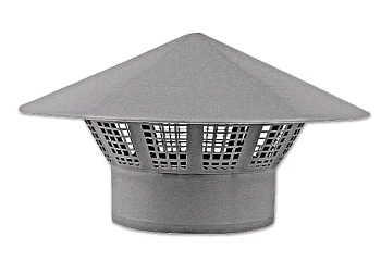 Зонт вентиляционный ПП Ø50 (дефлектор) (1/70)