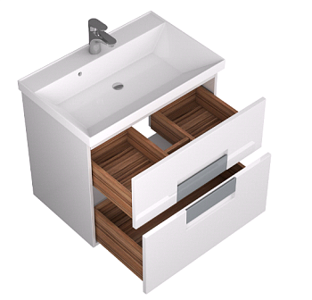 Тумба Vetro 70 с 2-мя ящ. п/ум Classic 70