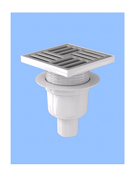 Трап ПП 50 верт.спуск.реш150*150 н/ж Ани СУХОЙ ТQ5212 (1/16)