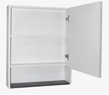 Шкаф навесной "Сура 60" без подсветки, без полок (ПВХ)