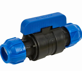 Кран шаровый ПНД VALFEX 40*40 (2/12)