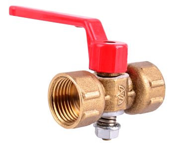 Кран 3-х 11б18бк ду 15 РУ 16 G 1/2 б/фланца с ручкой