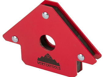 Магнитный уголок уг.45/90/135 до 22,6кг VERTEXTOOLS