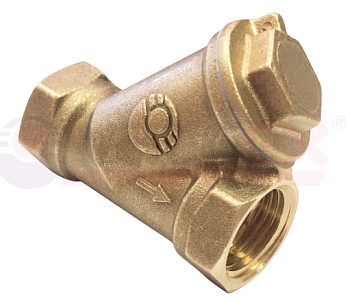 Фильтр 1" г/г латунный косой Valfex (10/40)