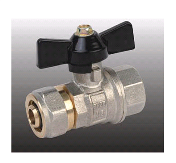 Кран шар для м/пл 16*1/2" ц-г F251.1604 (16/96)