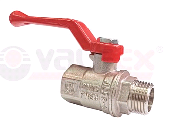 Кран шар. никель 1/2" ргш PREMIUM Valfex (48/12)