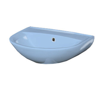 Умывальник Виктория с/отв.голубой