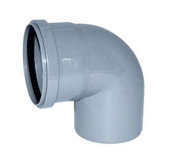 Отвод ПП Ø50 90° (1/100)