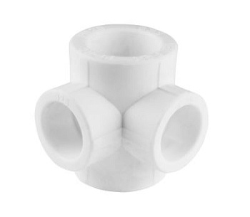 Крестовина 2-пл. 32*20*20*32 Valfex белый (20/100)