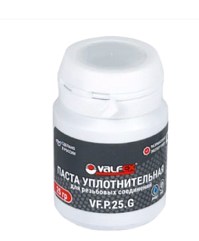 Паста уплотнительная VALFEX 25 г (Вода, пар) VF.P.25.G