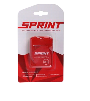 Нить уплотнительная Sprint 25м. бокс, блистер (1/25)